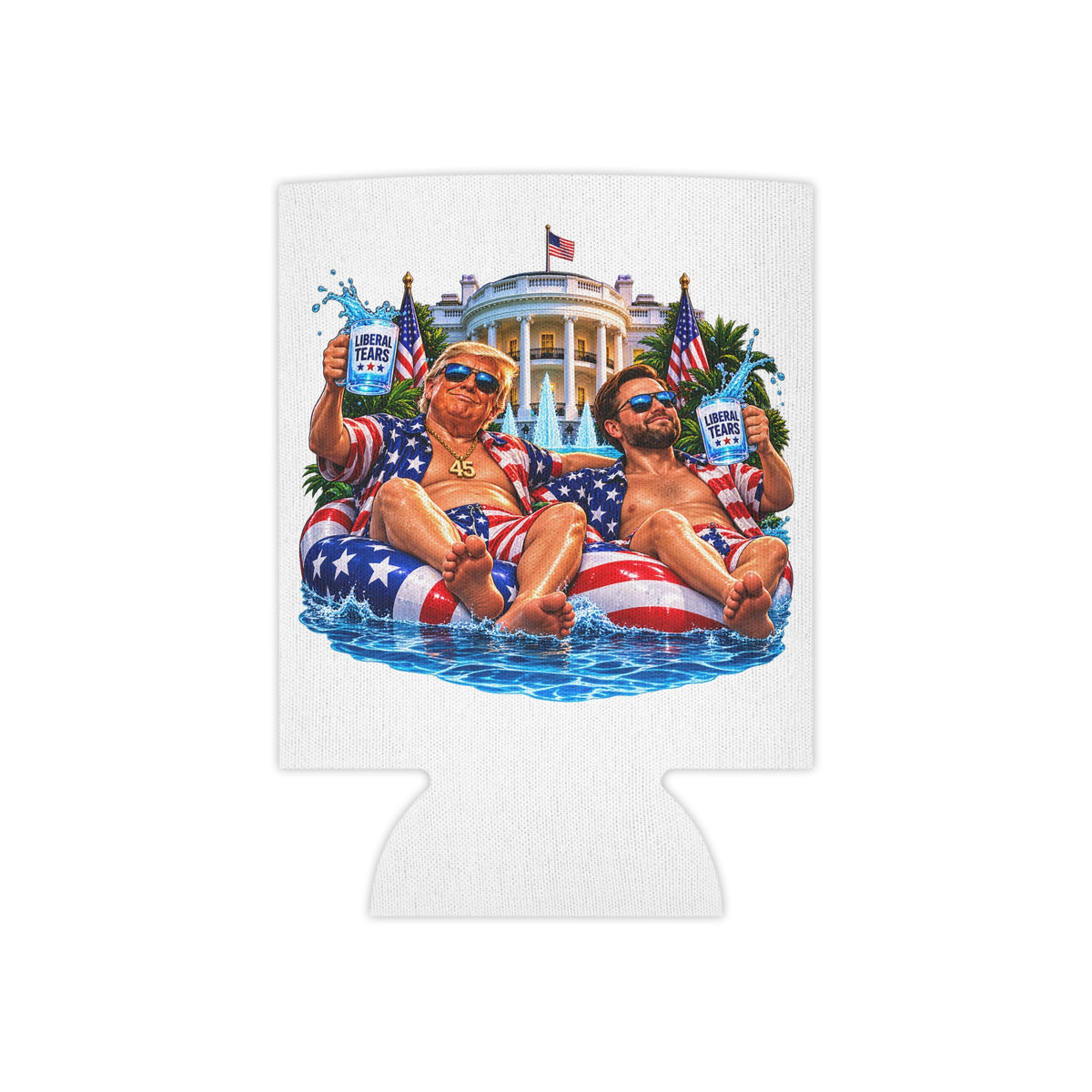 Trump & Vance Poolside Can Cooler